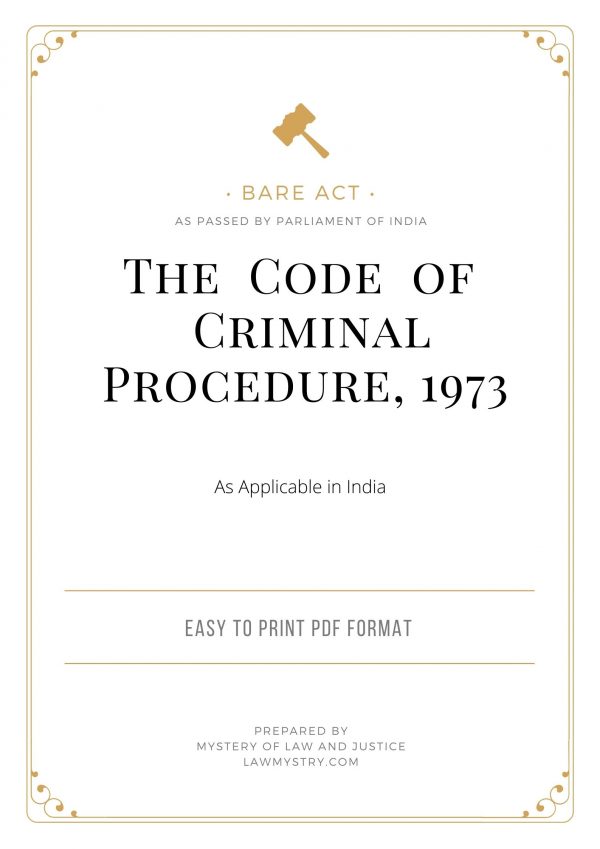 The Code of Criminal Procedure, 1973