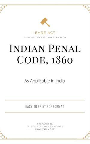 Indian Penal Code, 1860 (BareAct)