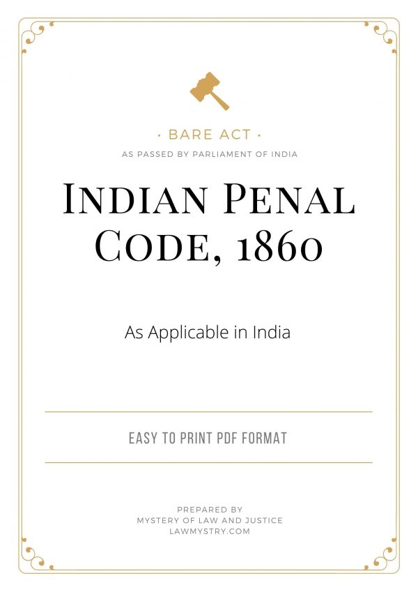 Indian Penal Code, 1860 (BareAct)