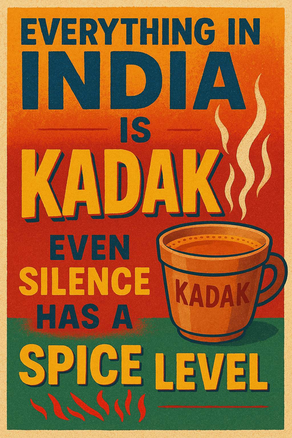 India is kadak