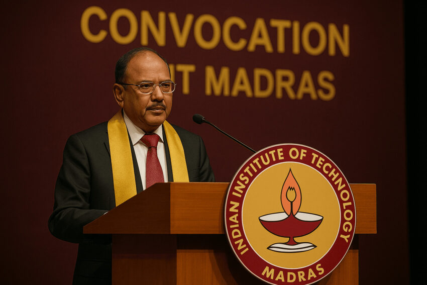 Ajit Doval at IIT Madras