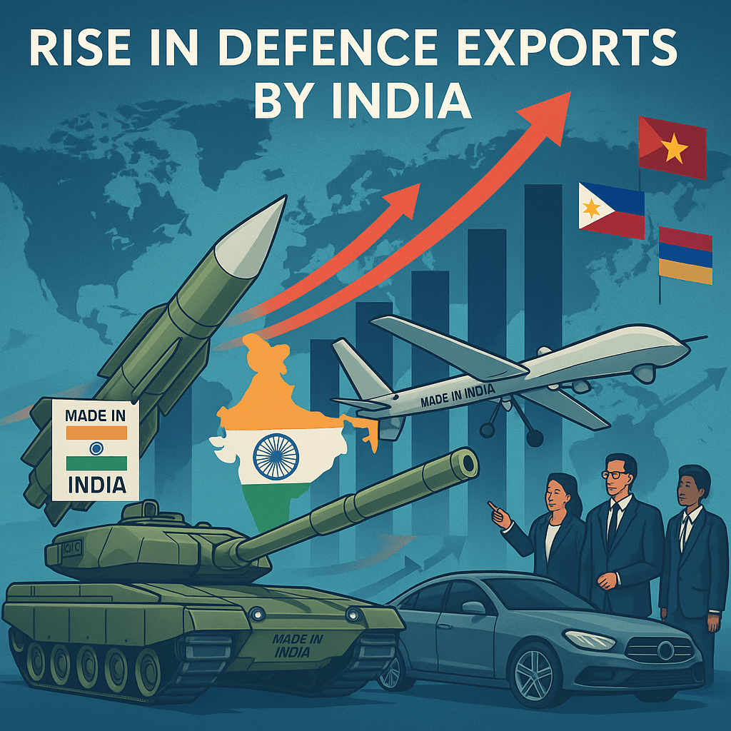Rising defence export