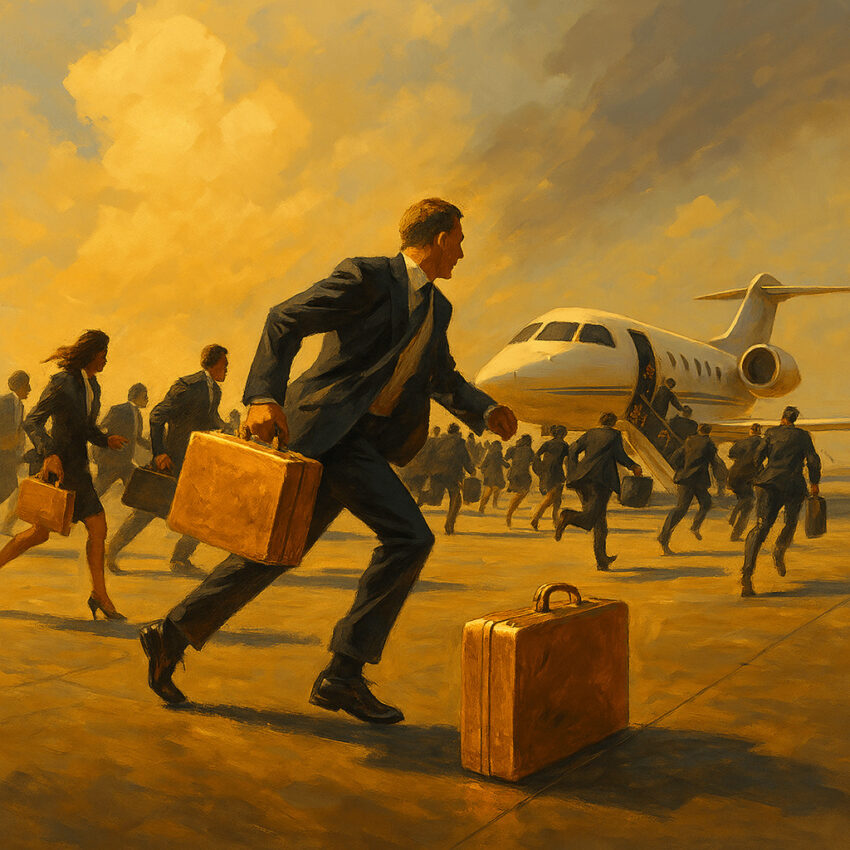 Billionaires exiting UK