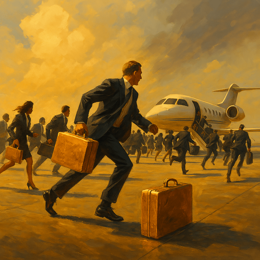 Billionaires exiting UK